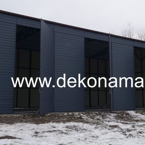 Skardinis angaras sodui, naudojamas įrankiams ir daiktams saugoti